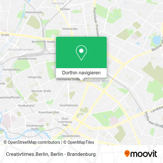 Creativtimes.Berlin Karte