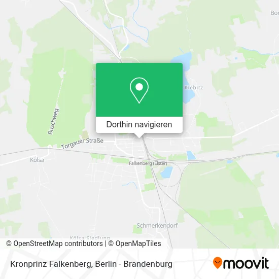 Kronprinz Falkenberg Karte