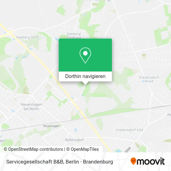 Servicegesellschaft B&B Karte
