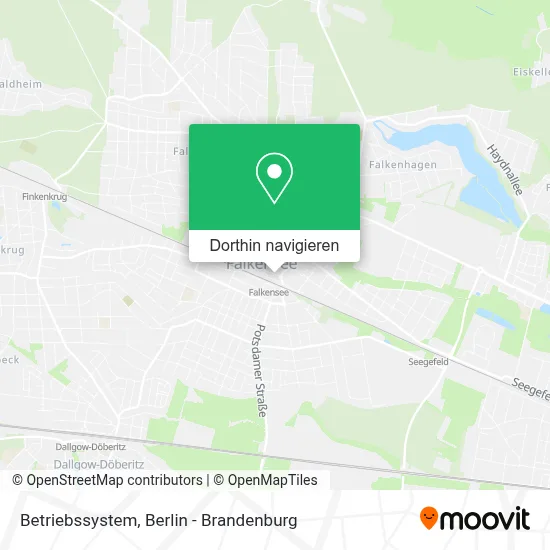 Betriebssystem Karte