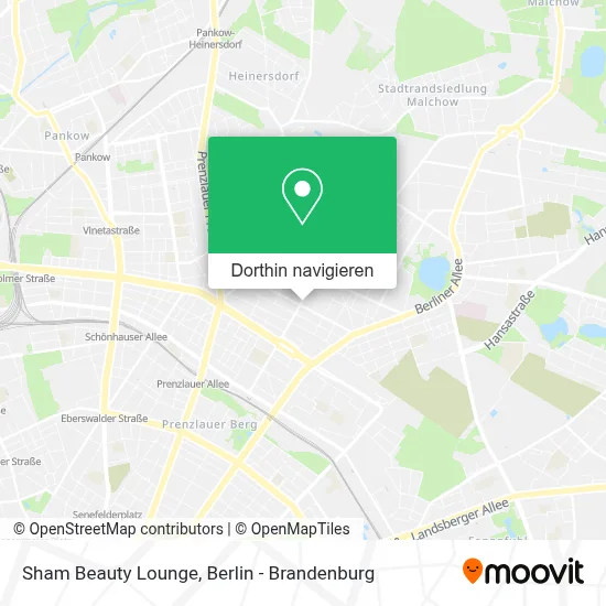 Sham Beauty Lounge Karte