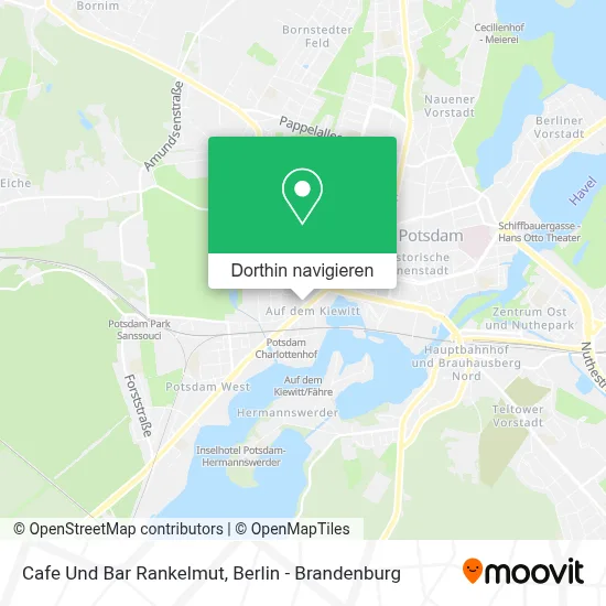 Cafe Und Bar Rankelmut Karte