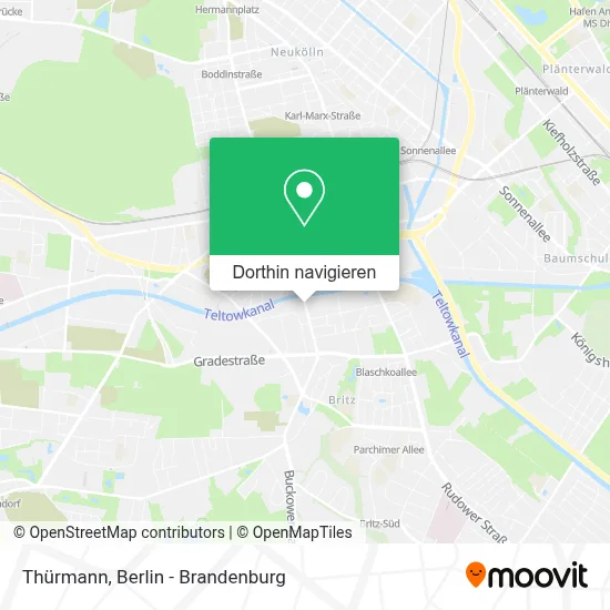 Thürmann Karte