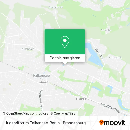 Jugendforum Falkensee Karte
