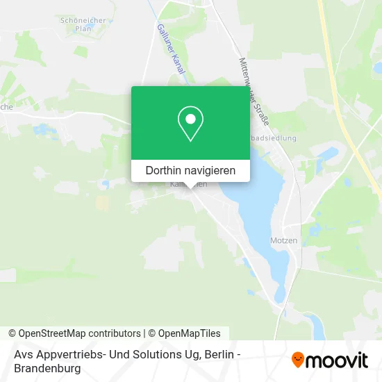 Avs Appvertriebs- Und Solutions Ug Karte