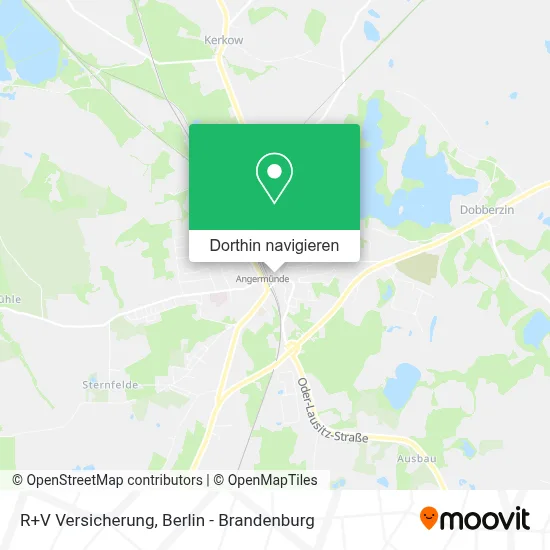 R+V Versicherung Karte
