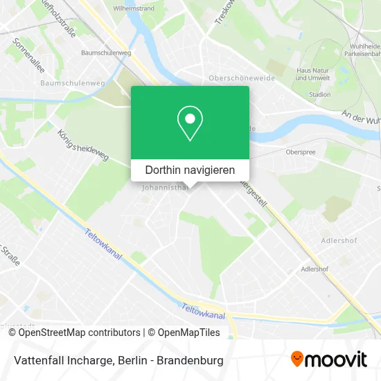 Vattenfall Incharge Karte