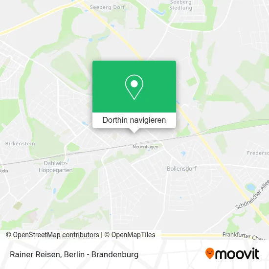 Rainer Reisen Karte