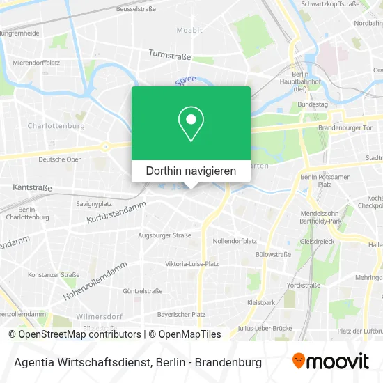 Agentia Wirtschaftsdienst Karte