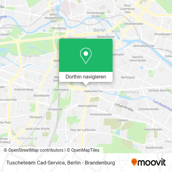 Tuscheteam Cad-Service Karte