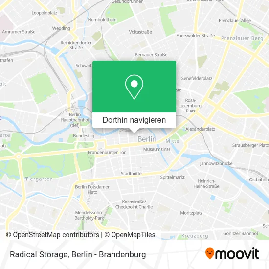 Radical Storage Karte