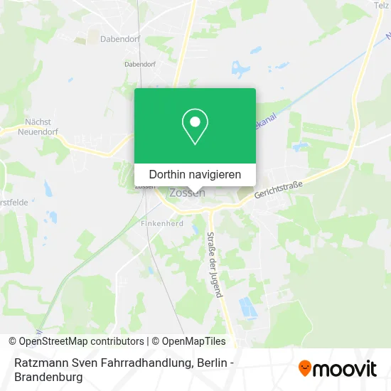 Ratzmann Sven Fahrradhandlung Karte