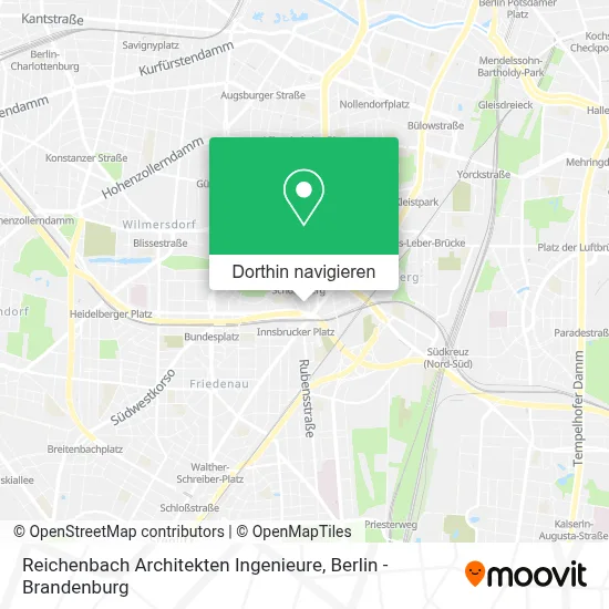 Reichenbach Architekten Ingenieure Karte