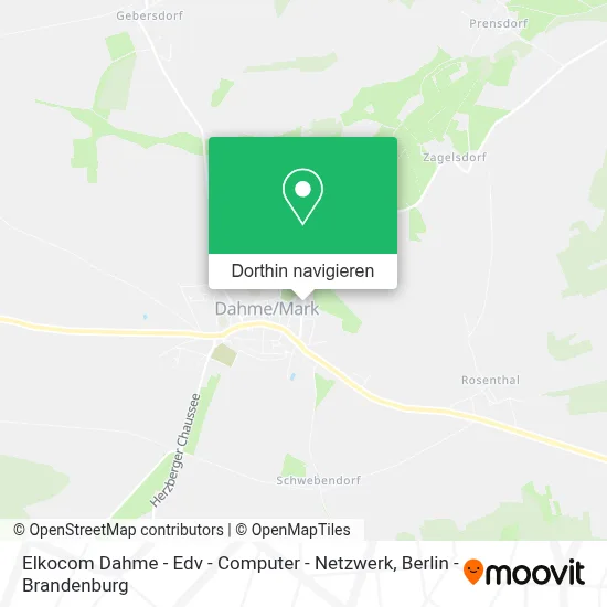 Elkocom Dahme - Edv - Computer - Netzwerk Karte