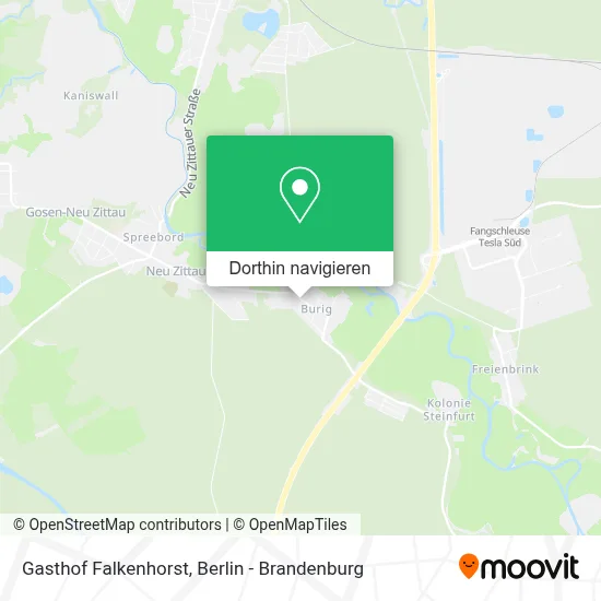 Gasthof Falkenhorst Karte