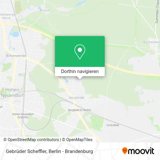 Gebrüder Scheffler Karte