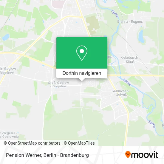Pension Werner Karte