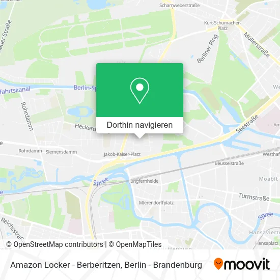 Amazon Locker - Berberitzen Karte