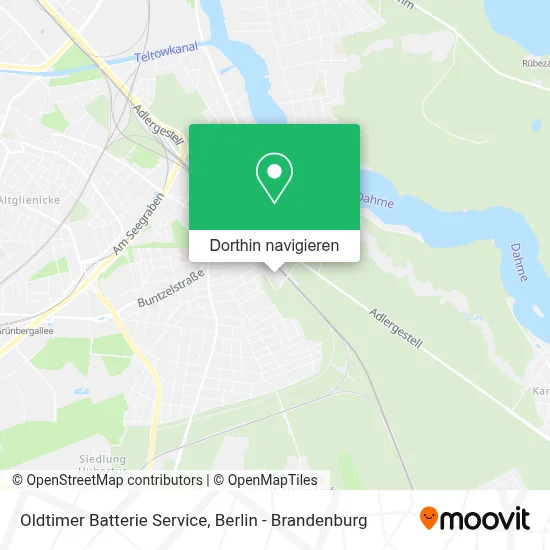 Oldtimer Batterie Service Karte