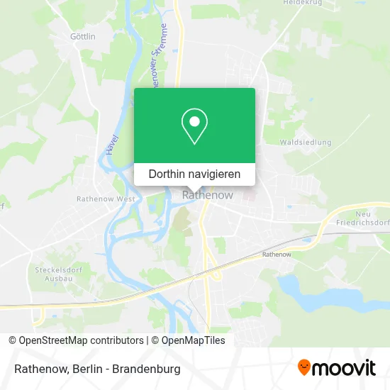 Rathenow Karte