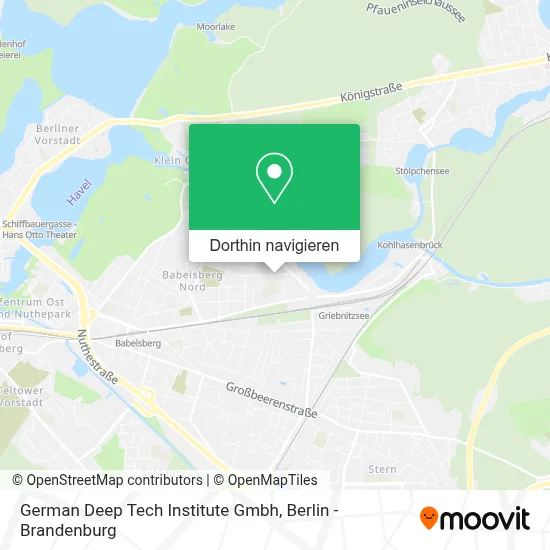 German Deep Tech Institute Gmbh Karte