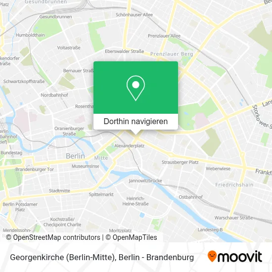 Georgenkirche (Berlin-Mitte) Karte
