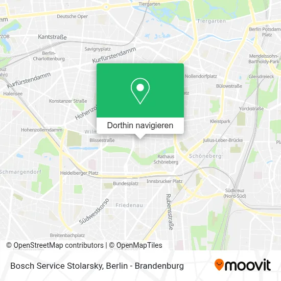 Bosch Service Stolarsky Karte