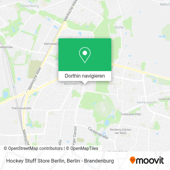 Hockey Stuff Store Berlin Karte