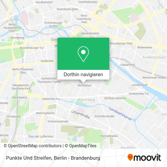 Punkte Und Streifen Karte