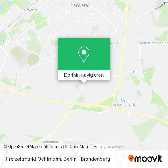 Freizeitmarkt Oehlmann Karte
