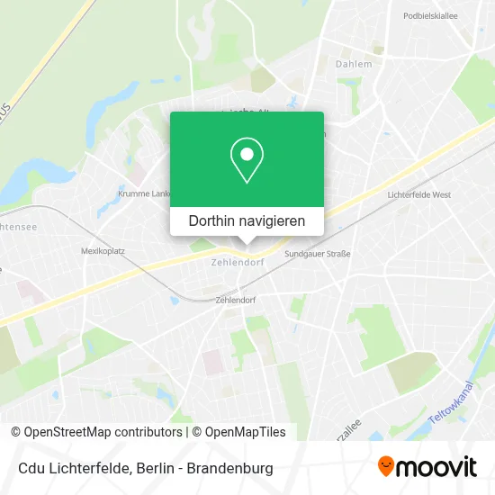 Cdu Lichterfelde Karte