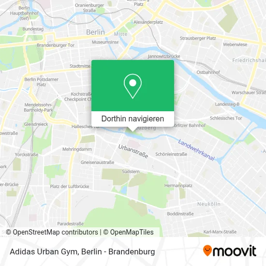Adidas Urban Gym Karte