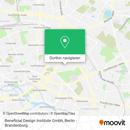 Beneficial Design Institute Gmbh Karte