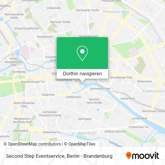 Second Step Eventservice Karte