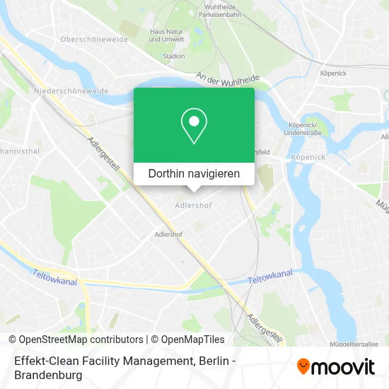 Effekt-Clean Facility Management Karte
