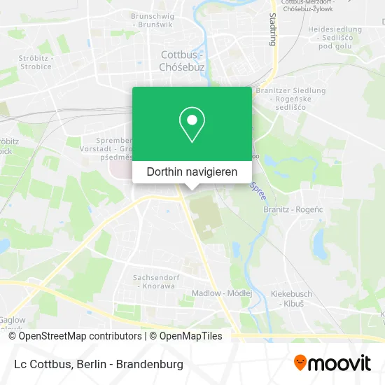 Lc Cottbus Karte