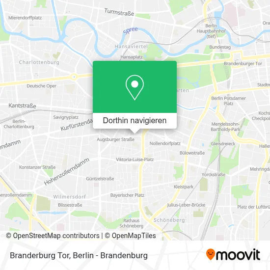 Branderburg Tor Karte
