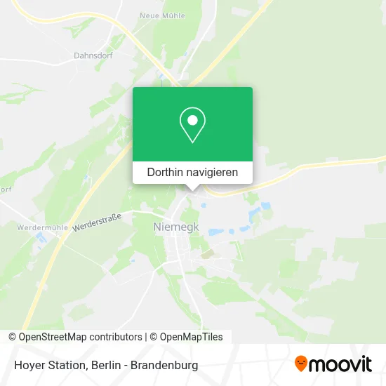 Hoyer Station Karte
