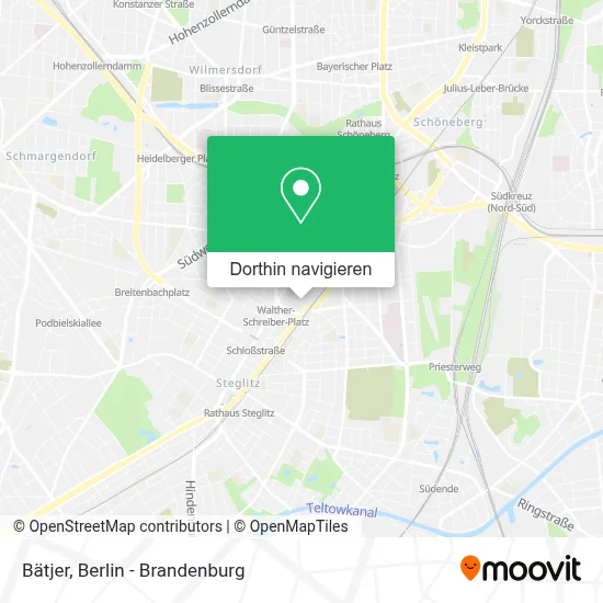 Bätjer Karte