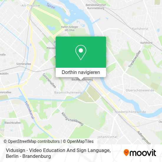 Vidusign - Video Education And Sign Language Karte