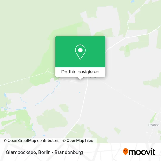 Glambecksee Karte