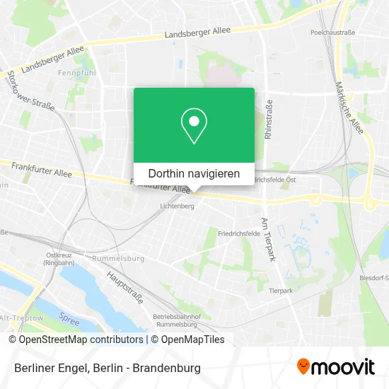 Berliner Engel Karte
