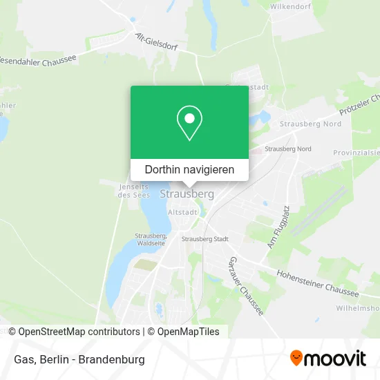 Gas Karte