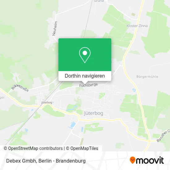 Debex Gmbh Karte