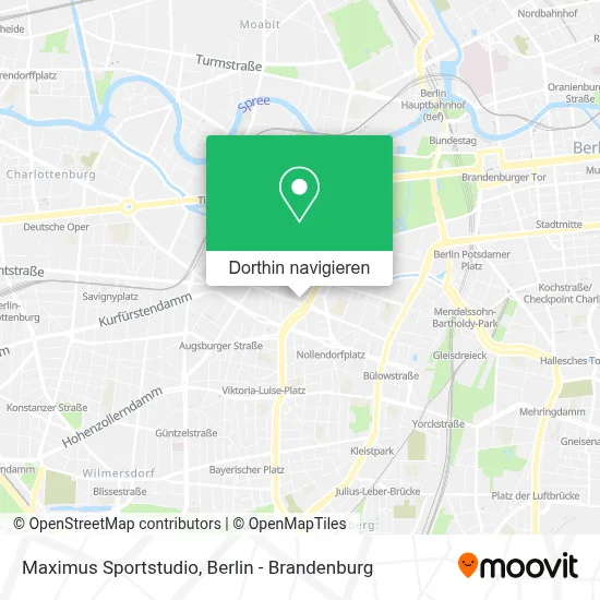 Maximus Sportstudio Karte