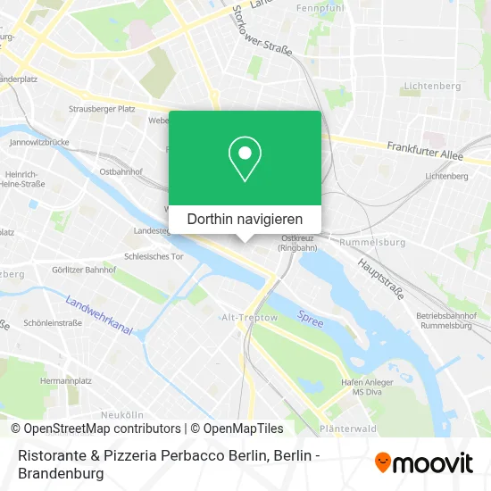 Ristorante & Pizzeria Perbacco Berlin Karte