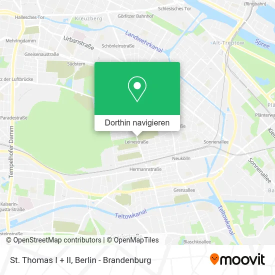 St. Thomas I + II Karte