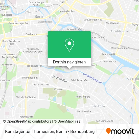 Kunstagentur Thomessen Karte