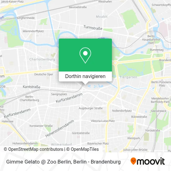 Gimme Gelato @ Zoo Berlin Karte