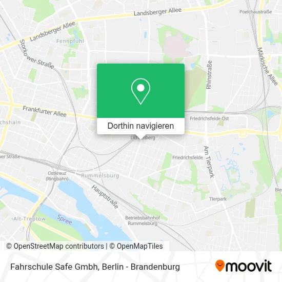 Fahrschule Safe Gmbh Karte